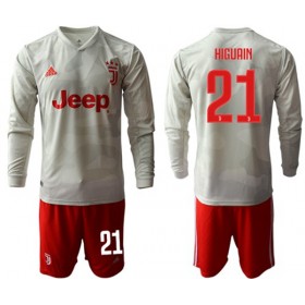 Juventus HIGUAIN 21 Kind Uit Tenue 2019-20 L/S